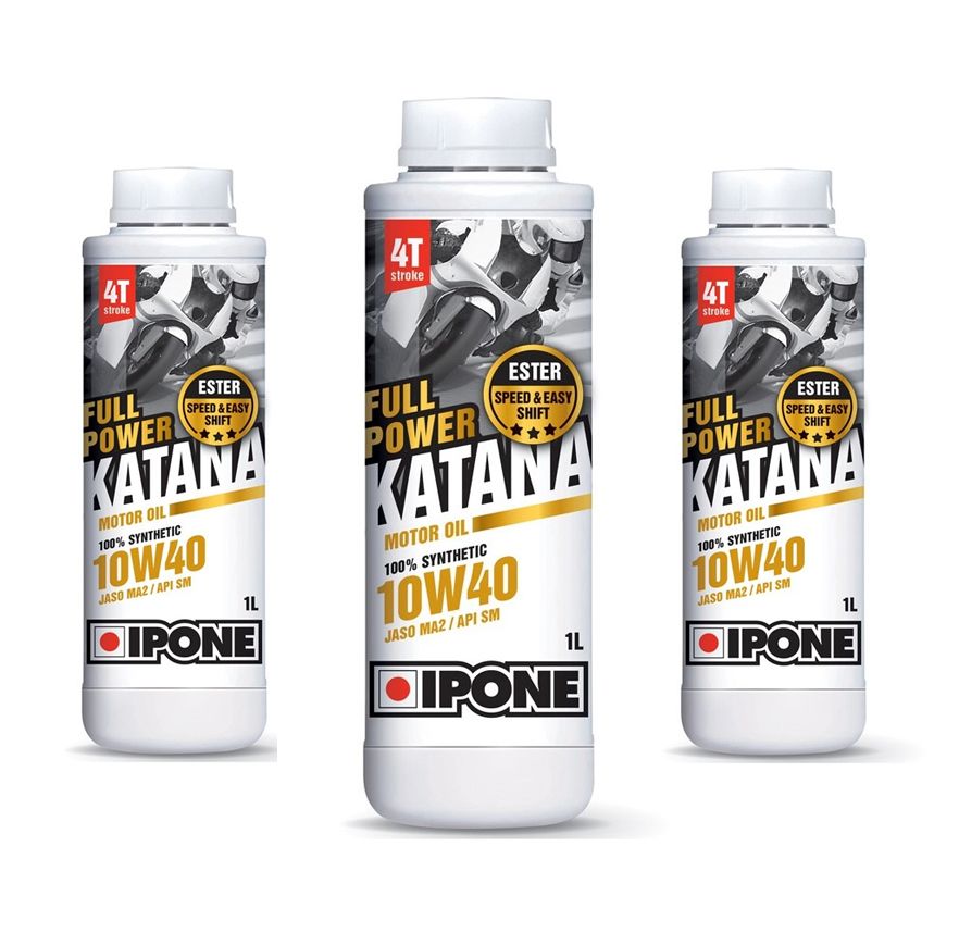 LUBRICANTE IPONE POWER KATANA 100% SINTETICO 10W40 1L1