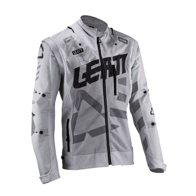 CHAQUETA LEATT GPX 4.5 X-FLOW BLANCO GRIS1