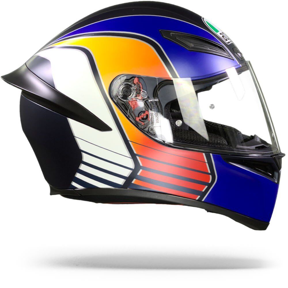 CASCO AGV K1 POWER AZUL/NJO/BCO3