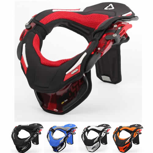 Cuello Leatt GPX Club 3 Naranjo/Negro PRODUCTO 2DA SELECCION1