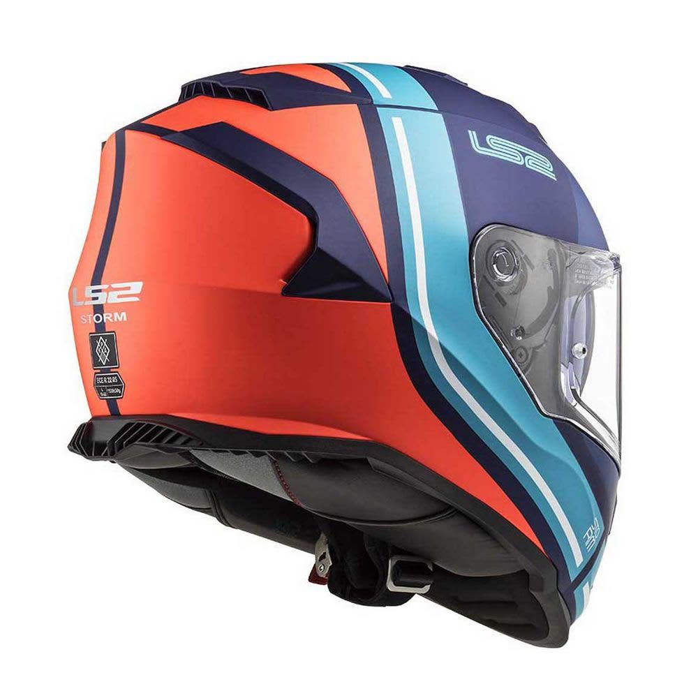 CASCO LS2 FF800 STORM SLANT AZUL NARANJA MATTE2