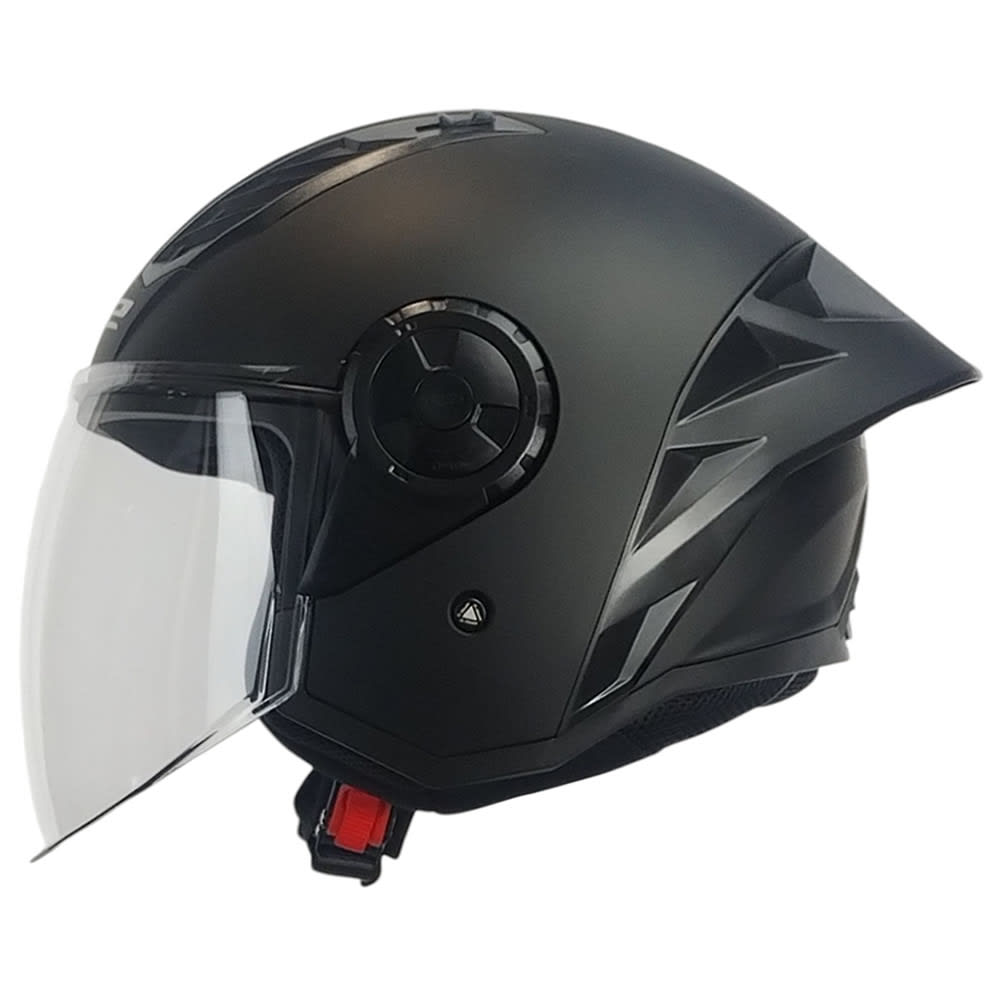 CASCO ABIERTO LS2 OF616 AIRFLOW II NEGRO MATTE1