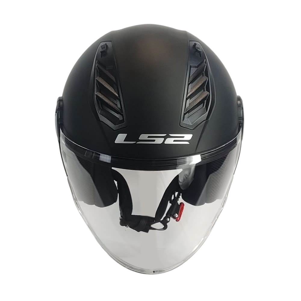 CASCO ABIERTO LS2 OF616 AIRFLOW II NEGRO MATTE5