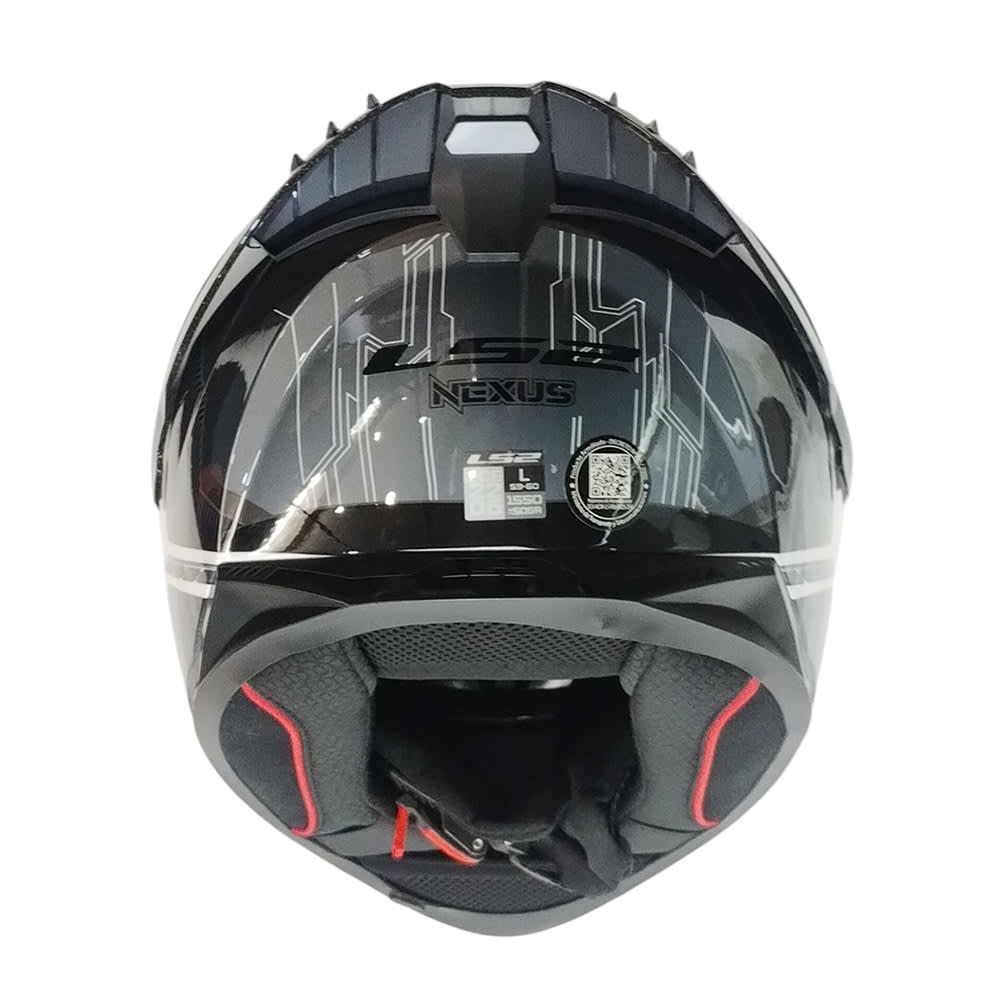 CASCO LS2 FF806 FUSION NEXUS WHITE BLACK5