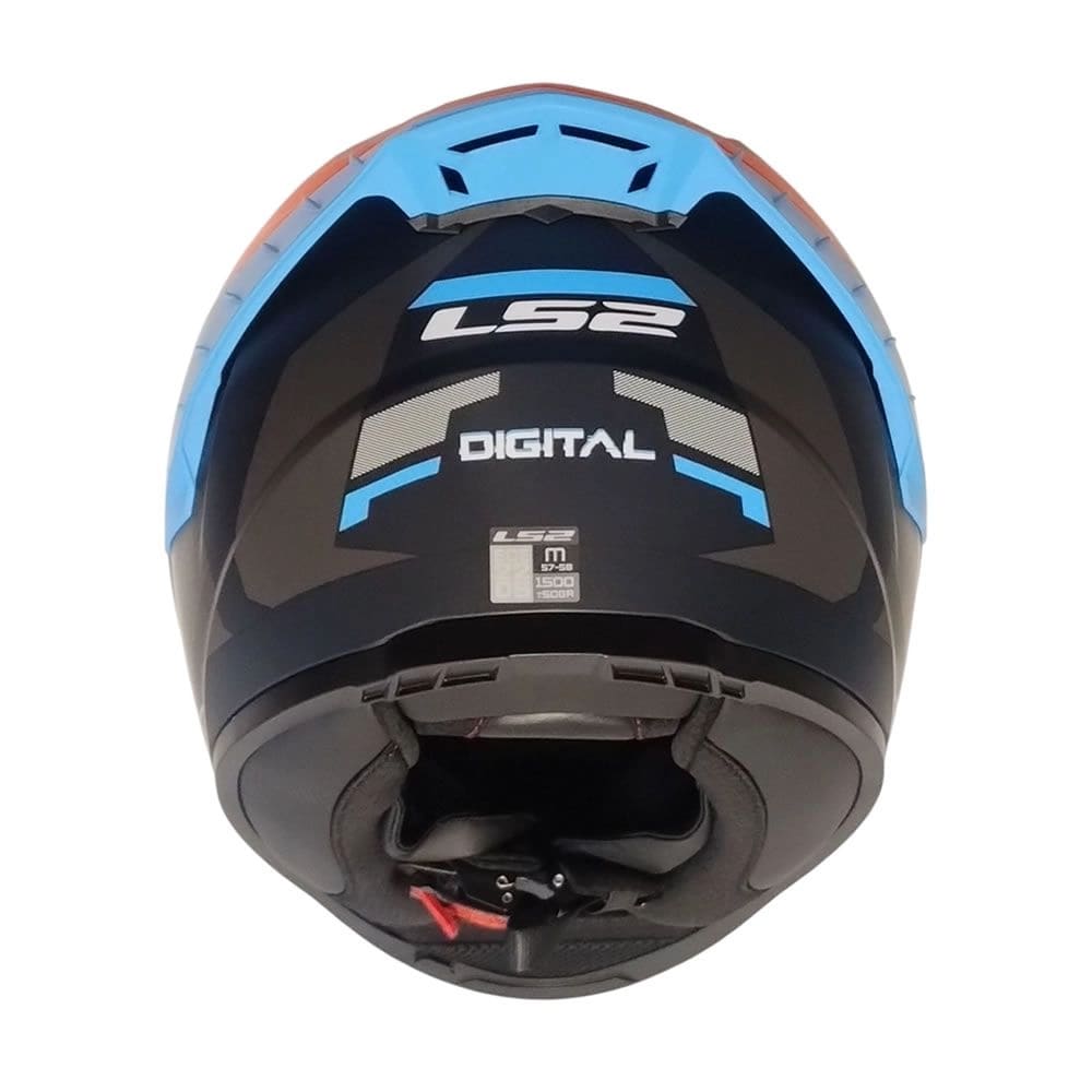 CASCO LS2 FF816 COSMOS DIGITAL NEGRO NJO MATE6
