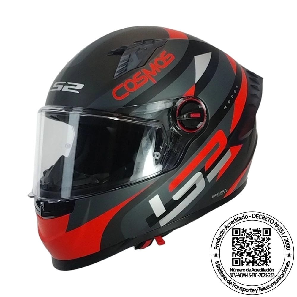 CASCO LS2 FF816 COSMOS MODOK NG ROJO MAT SPOILER TRANSPARENTE4