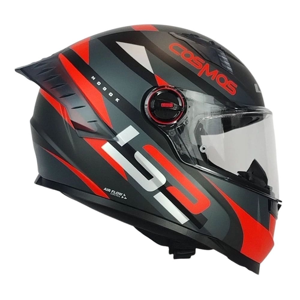 CASCO LS2 FF816 COSMOS MODOK NG ROJO MAT SPOILER TRANSPARENTE5
