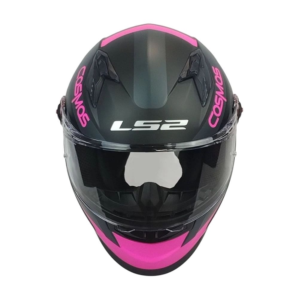 CASCO LS2 FF816 COSMOS MODOK NEG ROSA MATE SPOILER TRANSPARENTE4