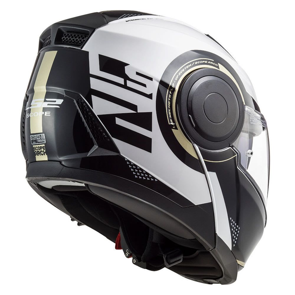 CASCO LS2 FF 902 SCOPE ARCH BCO TITANIO2