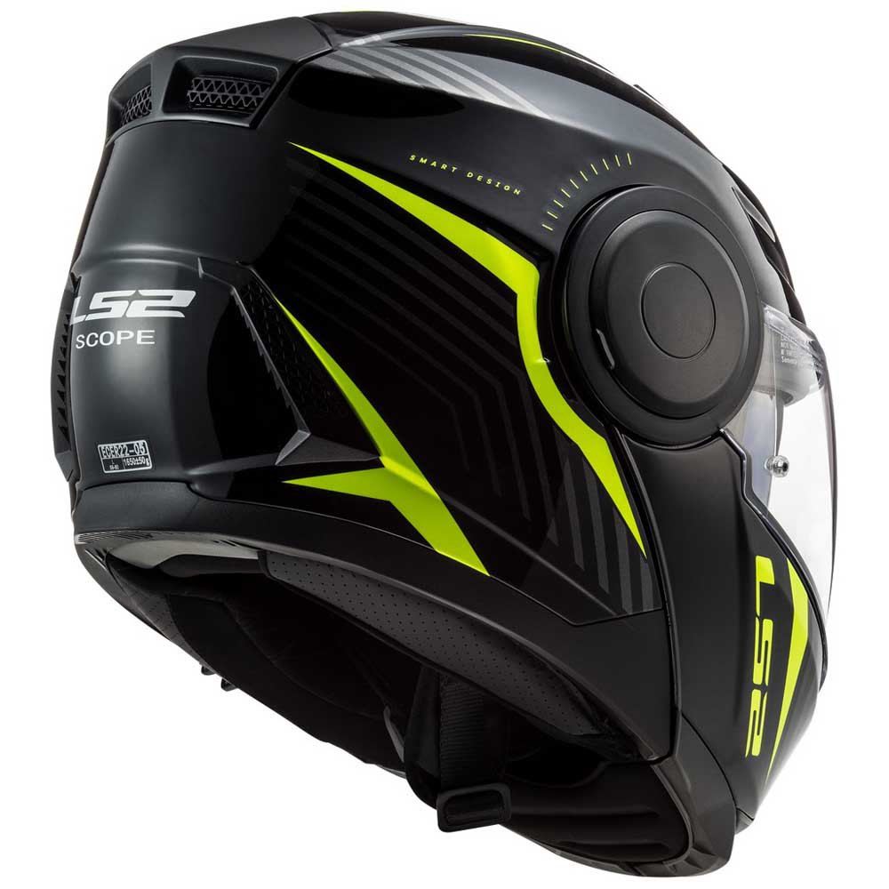CASCO LS2 FF902 SCOPE SKID NEGRO AMARILLO5