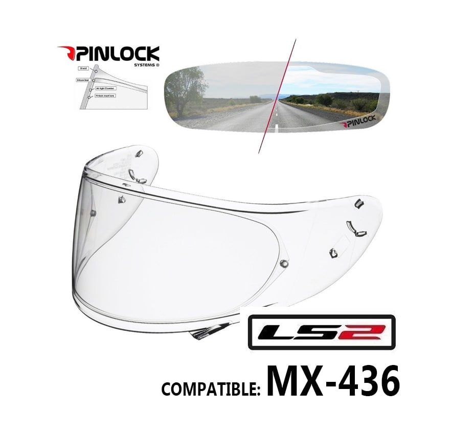 PINLOCK LS2 MX 436 DKS1981