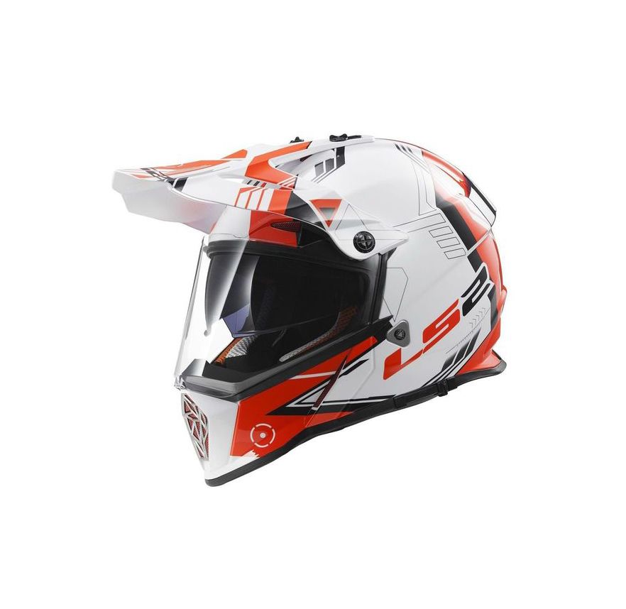 CASCO LS2 MX 436 PIONEER TRIGGER BLANCO NEGRO ROJO1