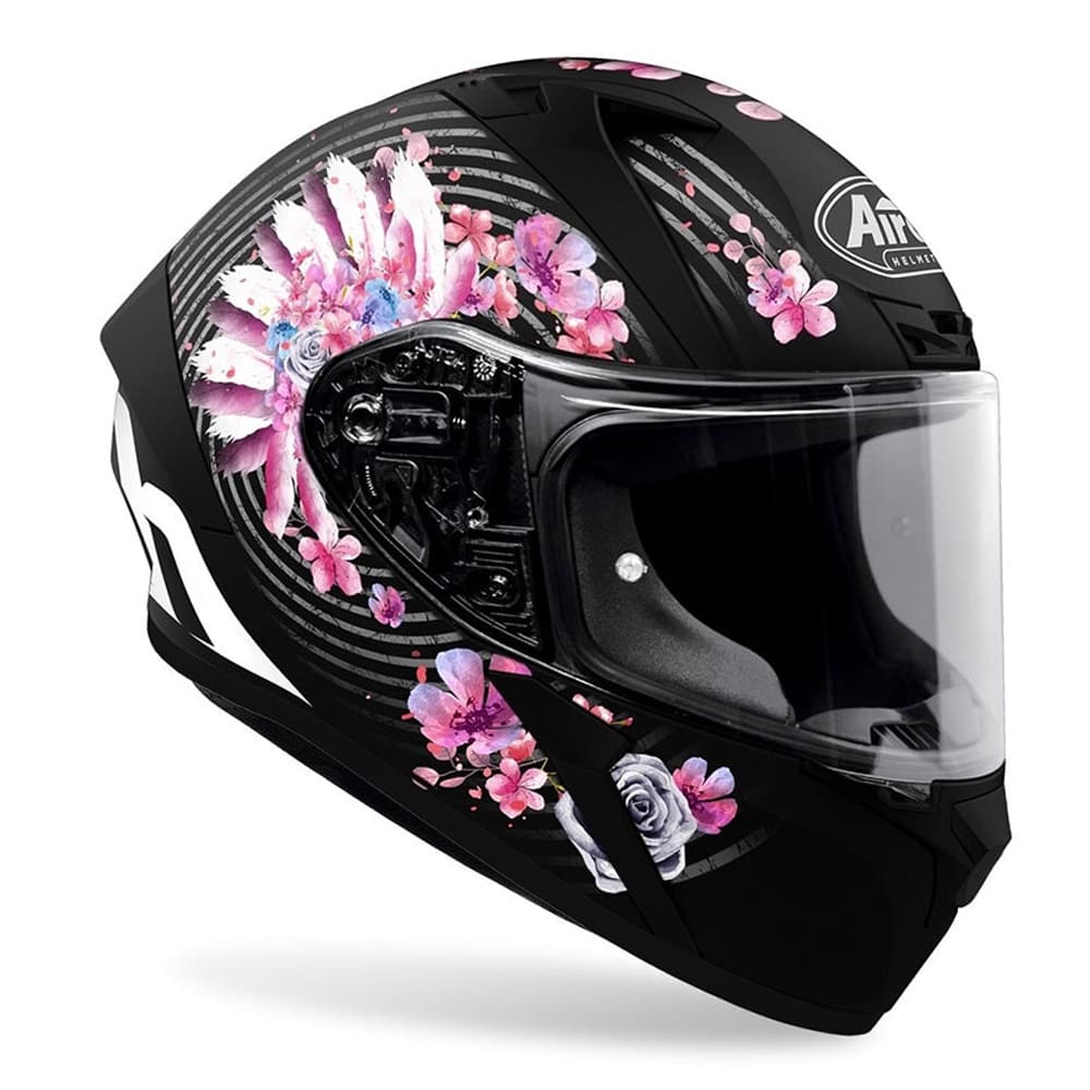 CASCO AIROH VALOR MAD NEGRO ROSA MATE2