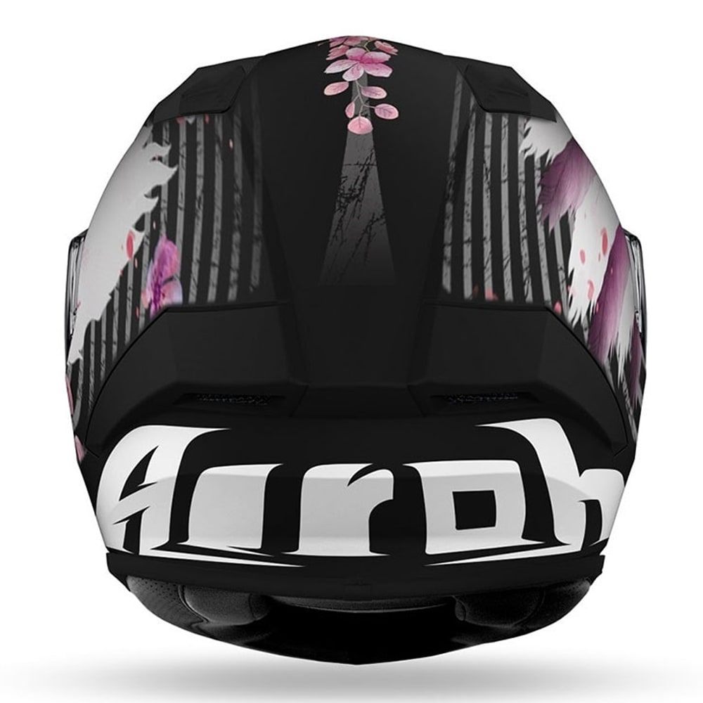 CASCO AIROH VALOR MAD NEGRO ROSA MATE3