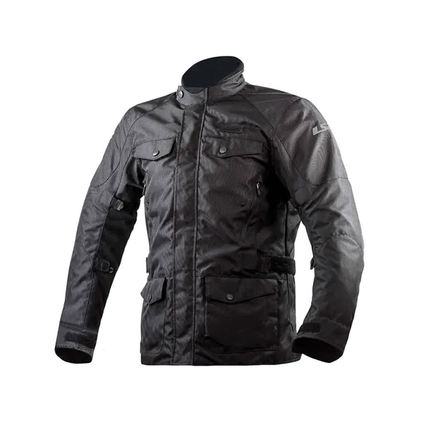 CHAQUETA LS2 METROPOLIS NEGRA1