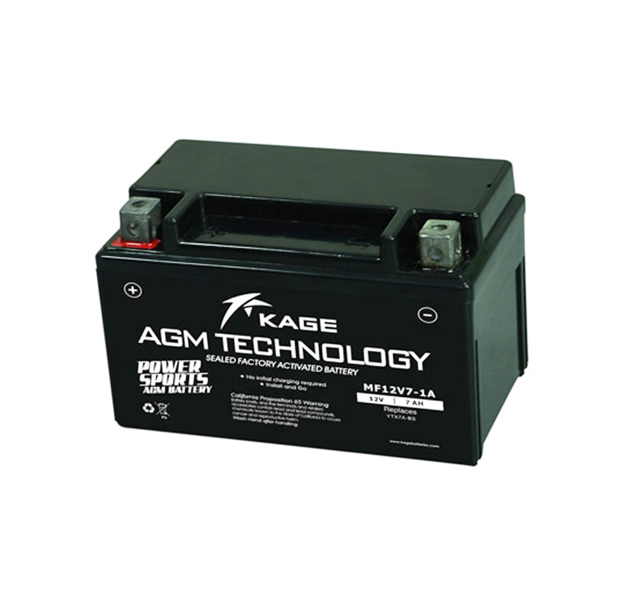 BATERIA KAGE LIBRE MANT. MF 12V7 1A1