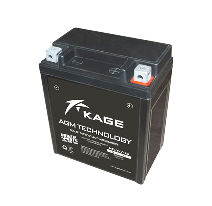 BATERIA KAGE LIBRE MANT. MF 12V7 2A1