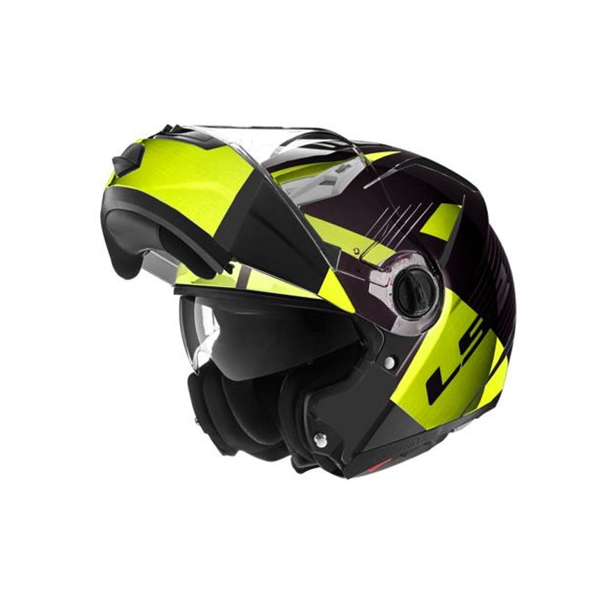 CASCO LS2 FF 370 MILAN NEGRO AMARILLO1
