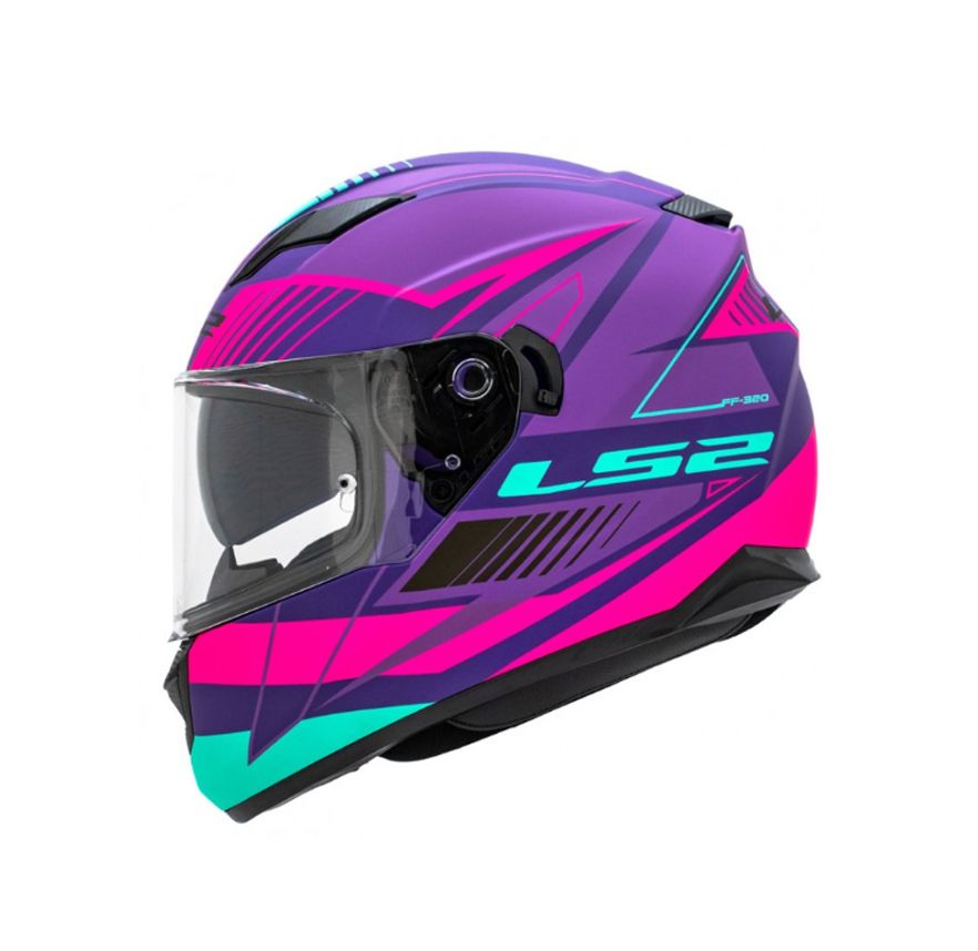CASCO LS2 320 STREAM EVO TREPID PURPURA NEON1