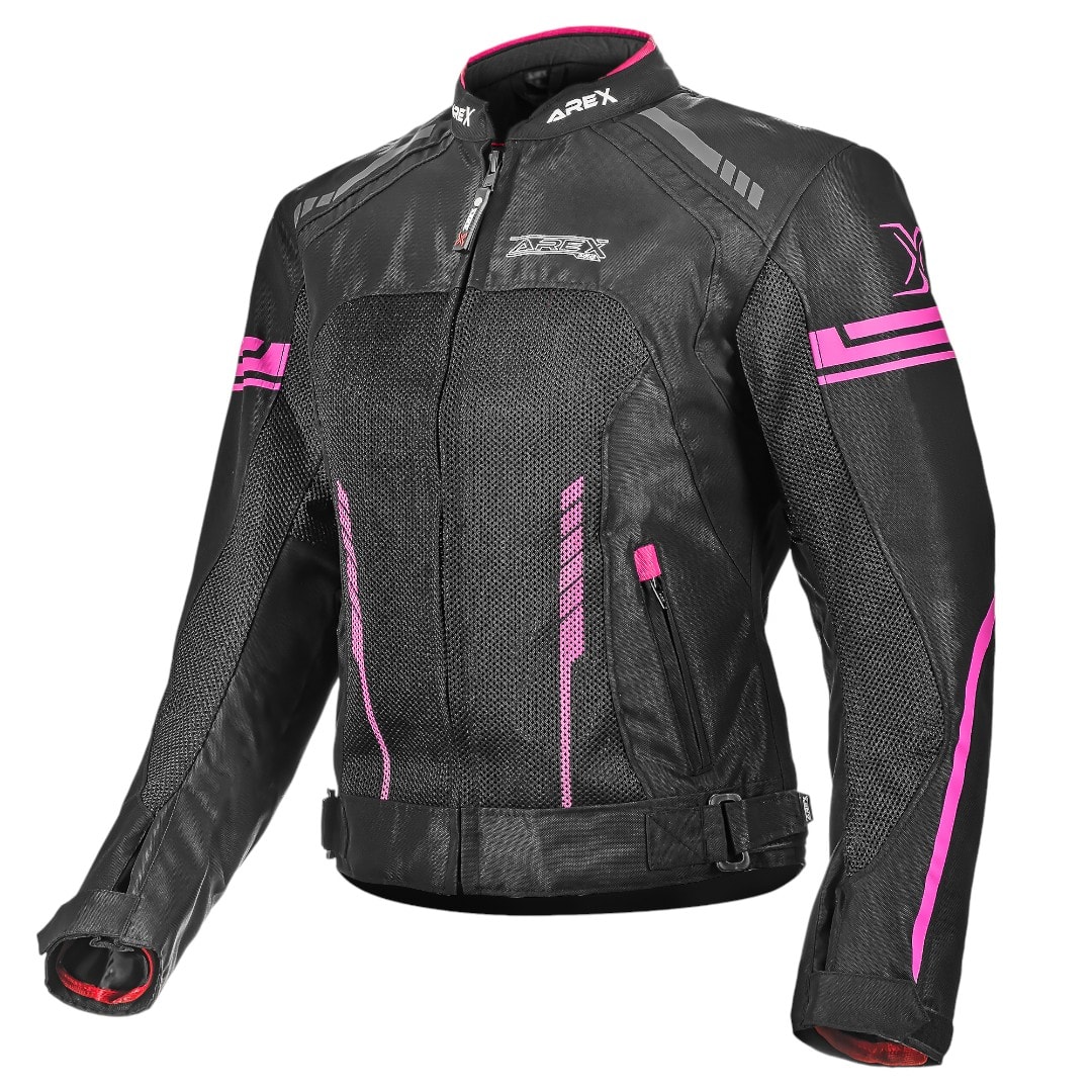 CHAQUETA AREX LADY MR-1127 AERO NEGRO FUCSIA1