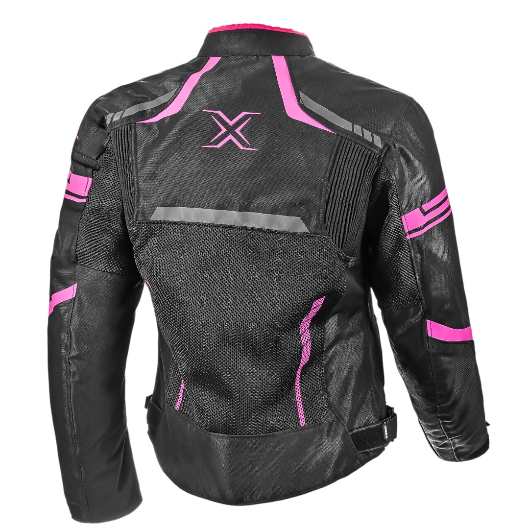 CHAQUETA AREX LADY MR-1127 AERO NEGRO FUCSIA2