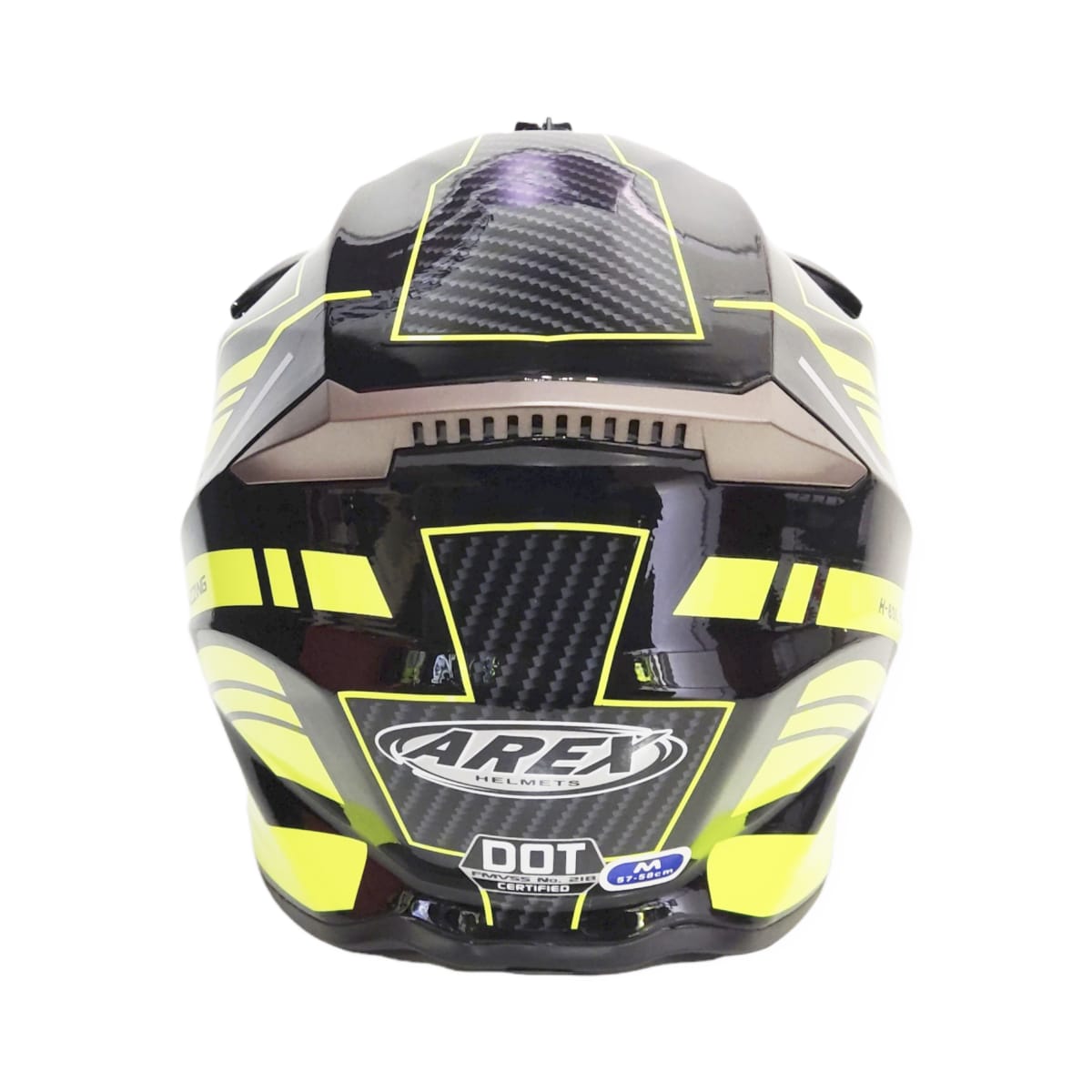 CASCO CROSS AREX MR-806 NEGRO AMARILLO5