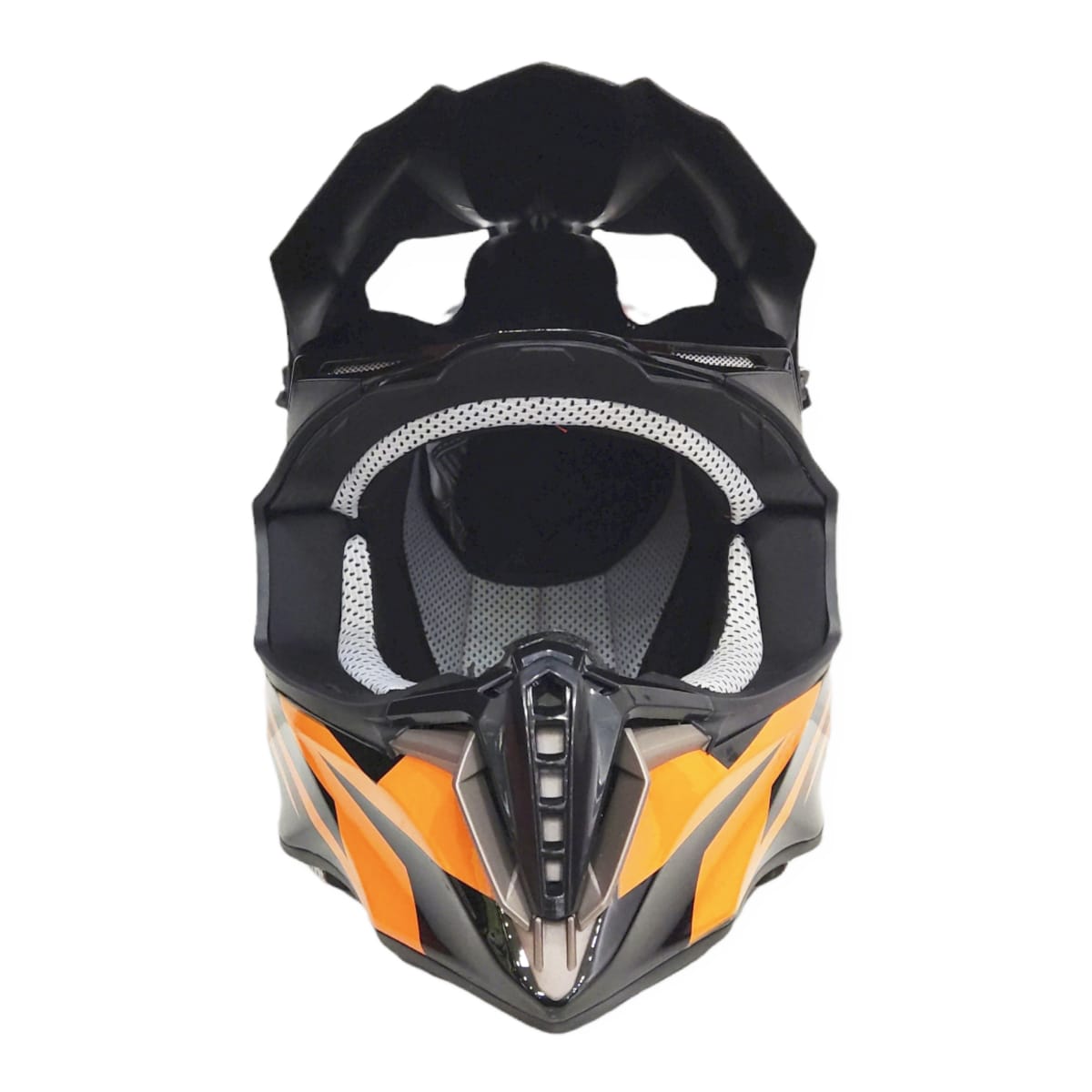 CASCO CROSS AREX MR-806 NEGRO NARANJO3
