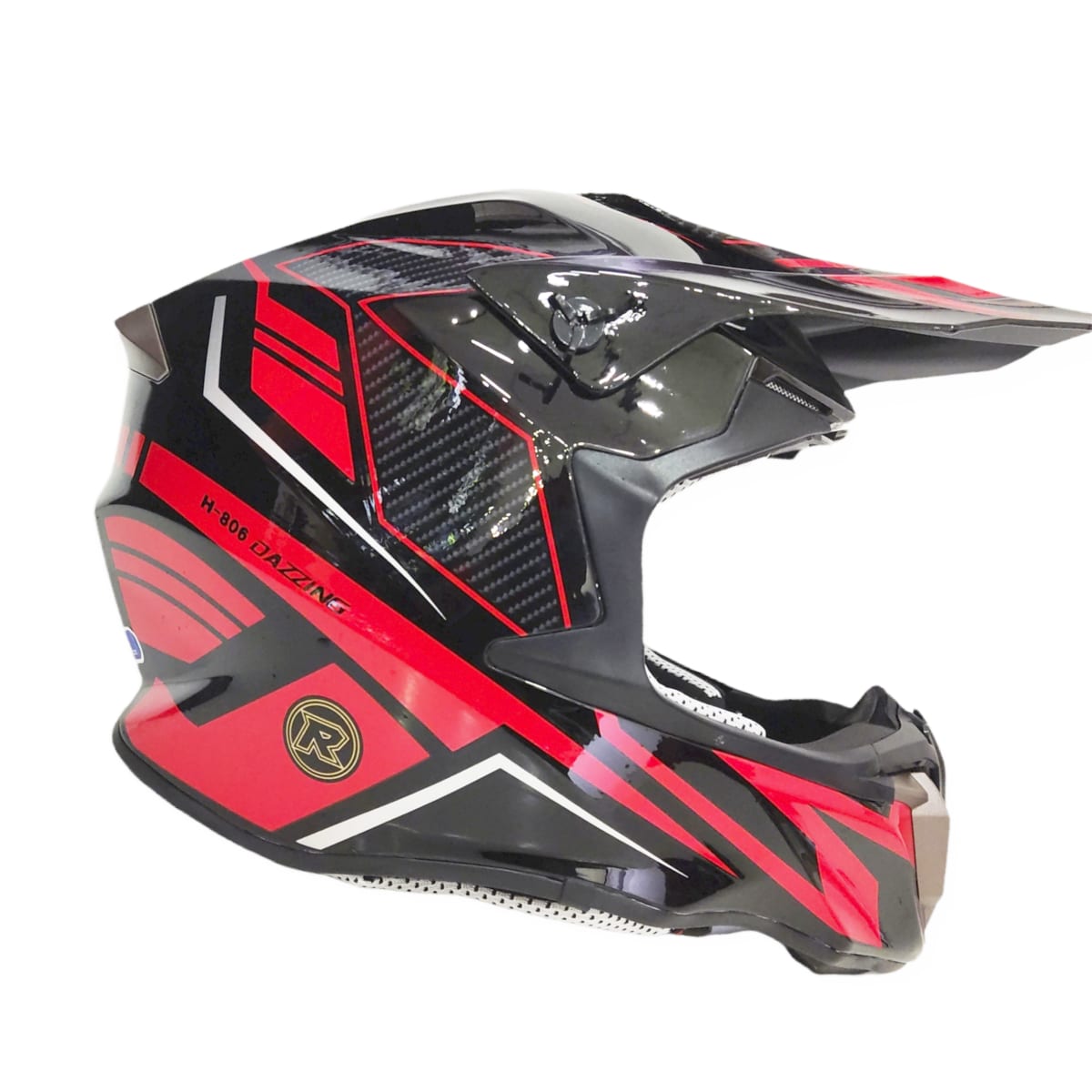CASCO CROSS AREX MR-806 NEGRO ROJO4