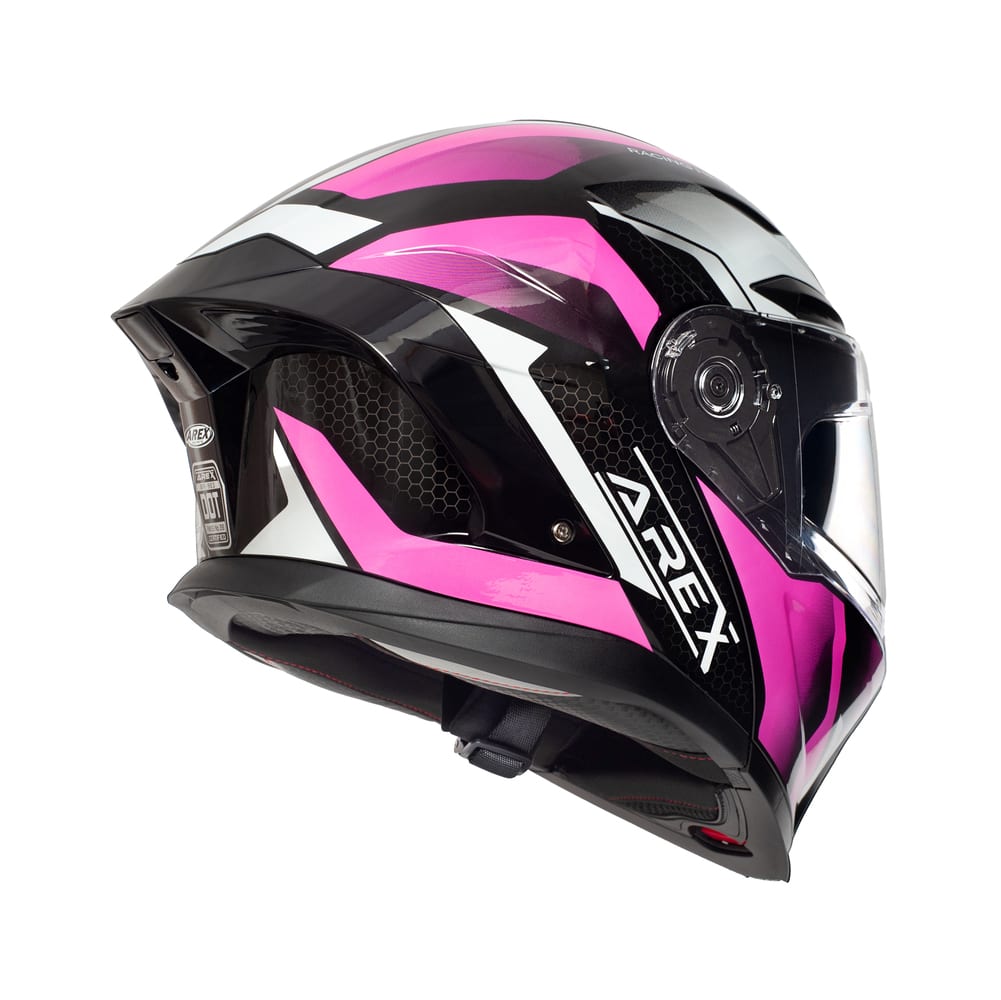 CASCO ABATIBLE AREX MR-903 SHOT BLANCO FUCSIA3