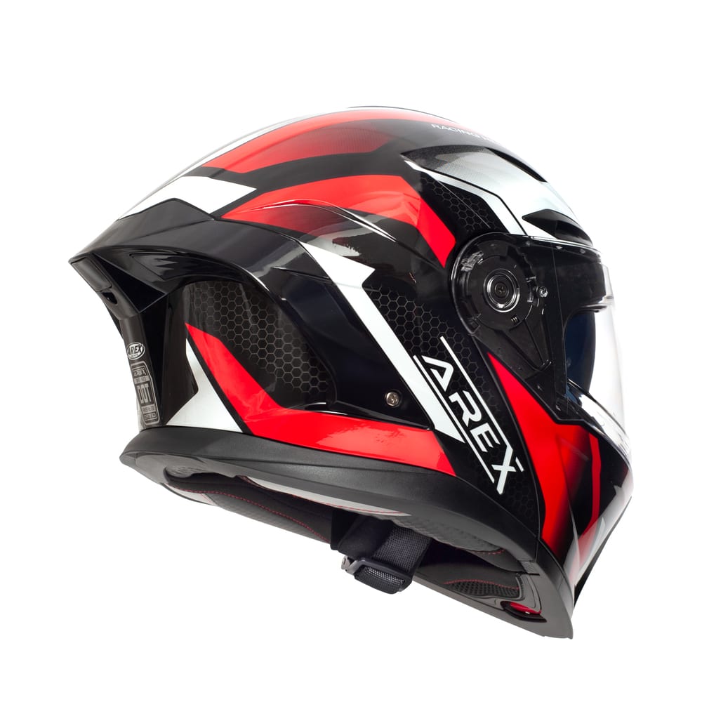 CASCO ABATIBLE AREX MR-903 SHOT BLANCO ROJO3