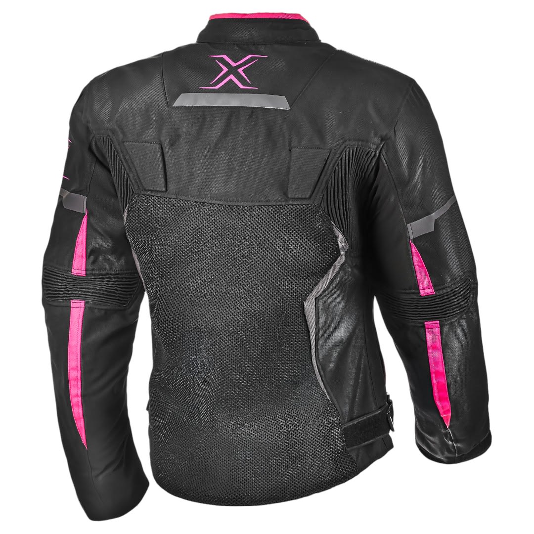 CHAQUETA AREX LADY MR-1121 COOL NEGRO FUCSIA2