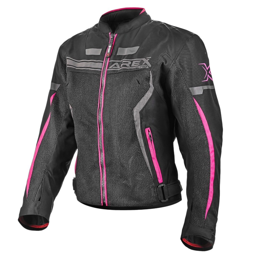 CHAQUETA AREX LADY MR-1121 COOL NEGRO FUCSIA1