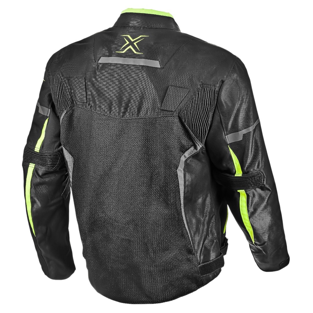 CHAQUETA AREX MR-1121 COOL NEGRO AMARILLO2