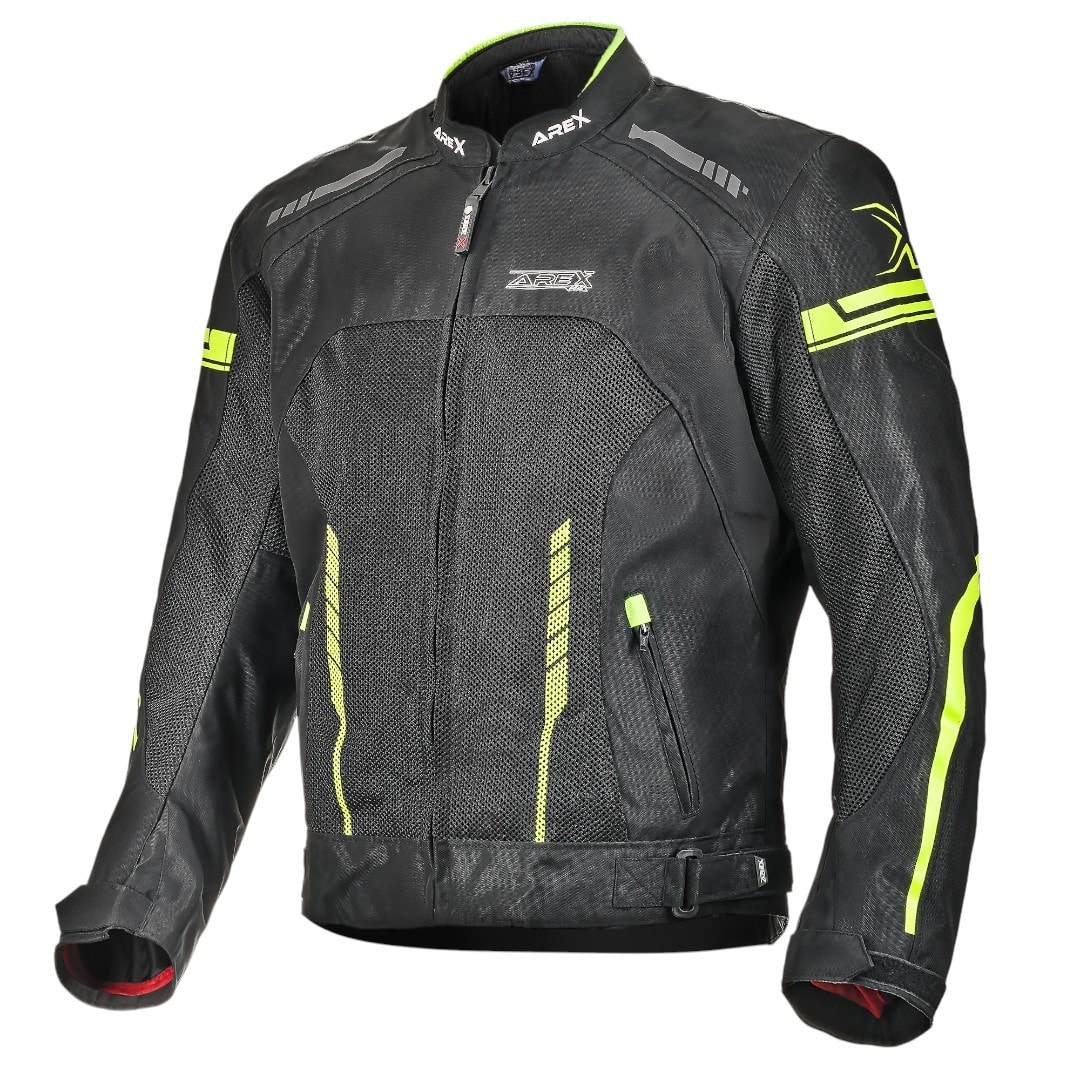 CHAQUETA AREX MR-1127 AERO NEGRO AMARILLO1