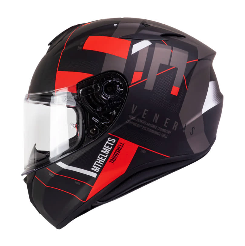 CASCO MT FF106 TARGO VENERIS A4 ROJO MATE1