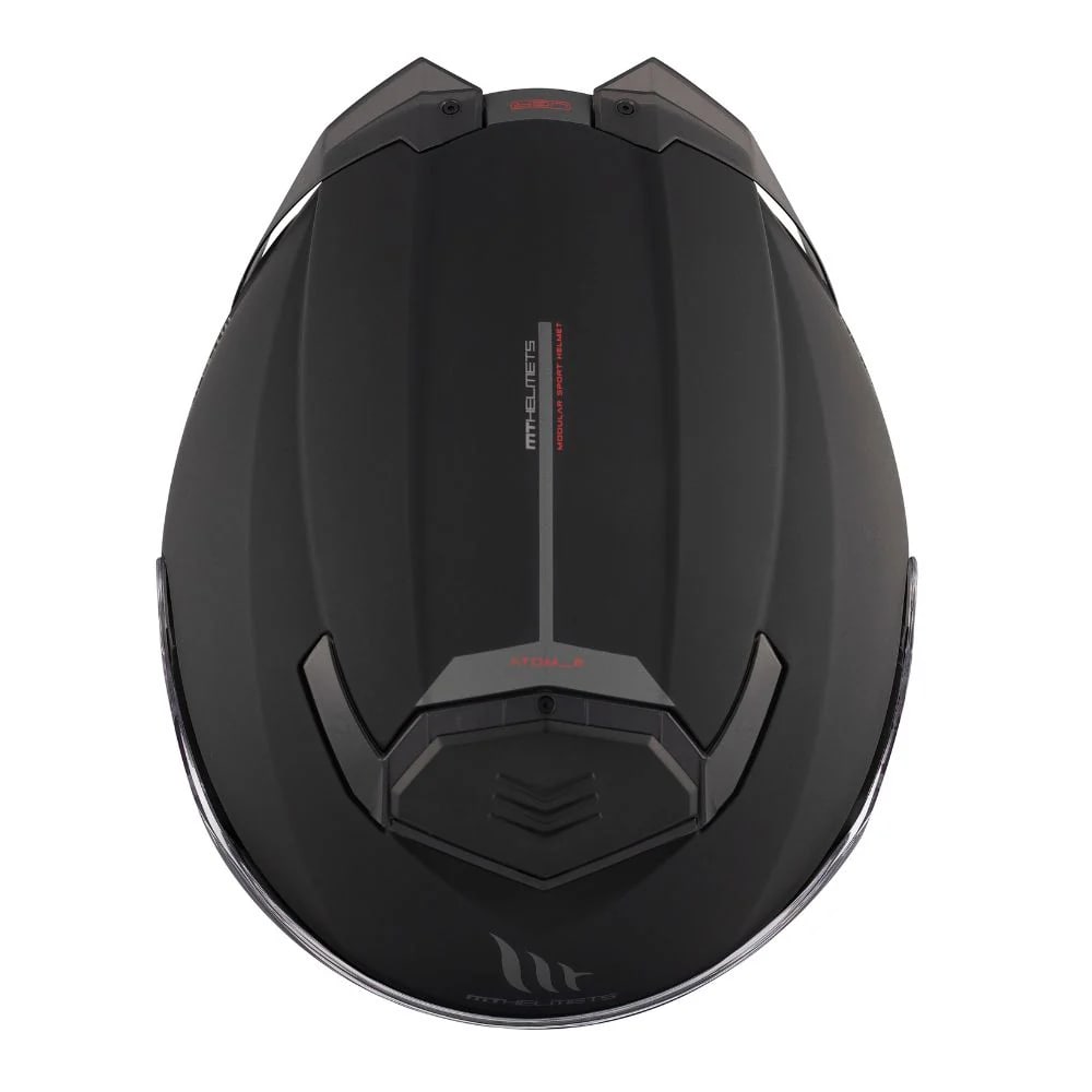 CASCO MT FU404SV ATOM 2 SV SOLID A1 NEGRO MATE + PINLOCK MT-V-356