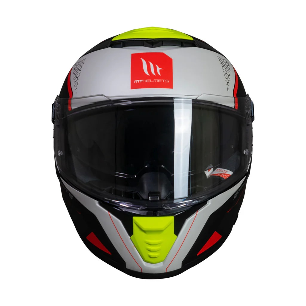 CASCO MT FF118SV THUNDER 4 SV JERK D3 AMARILLO FLUOR PERLA MATE + PLK4