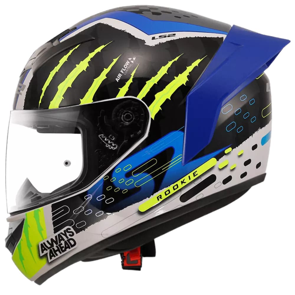 CASCO LS2 FF 352 EVO SKAR NEGRO AZUL1