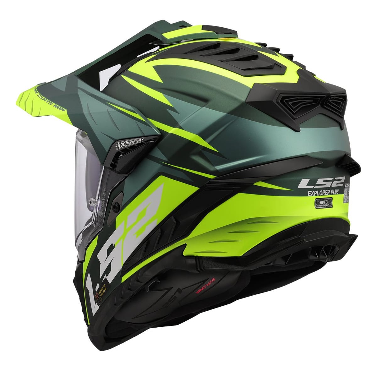 CASCO LS2 MX701 EXPLORER SPIRE VERDE AMARILLO MATE3