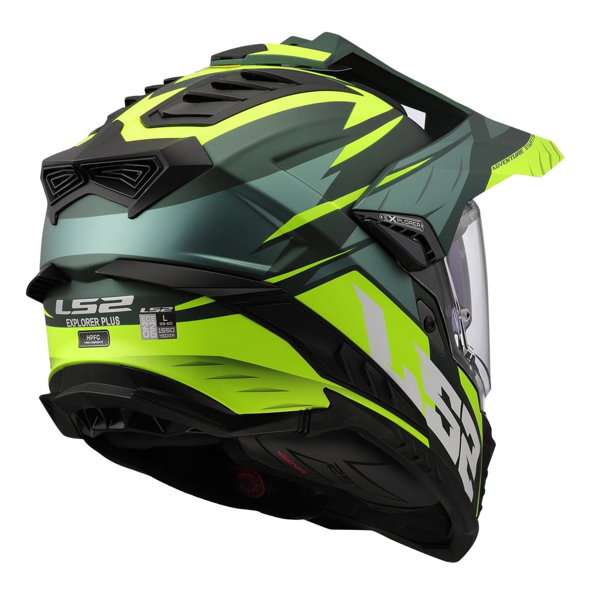 CASCO LS2 MX701 EXPLORER SPIRE VERDE AMARILLO MATE5