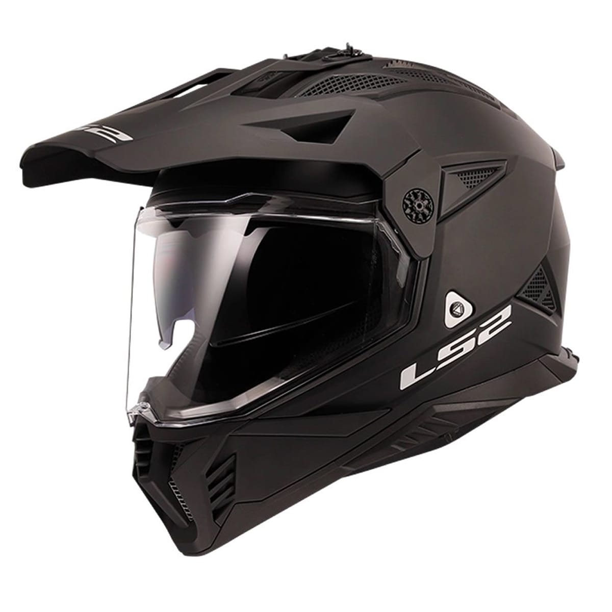 CASCO LS2 MX702 PIONEER II NEGRO MATE3