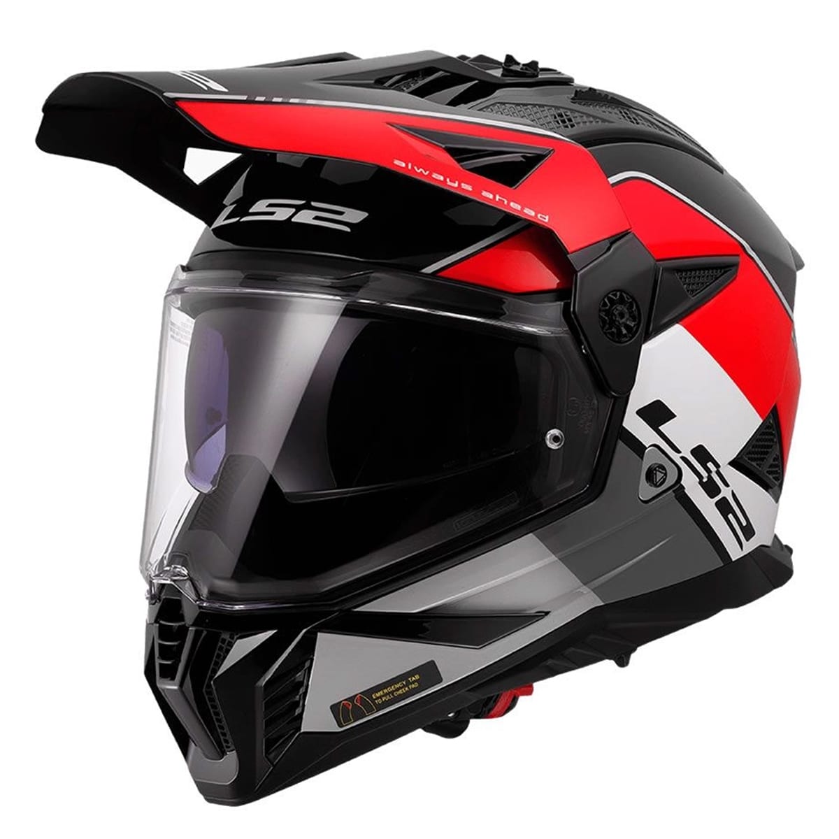 CASCO LS2 MX702 PIONEER II RALLY ROJO BLANCO1