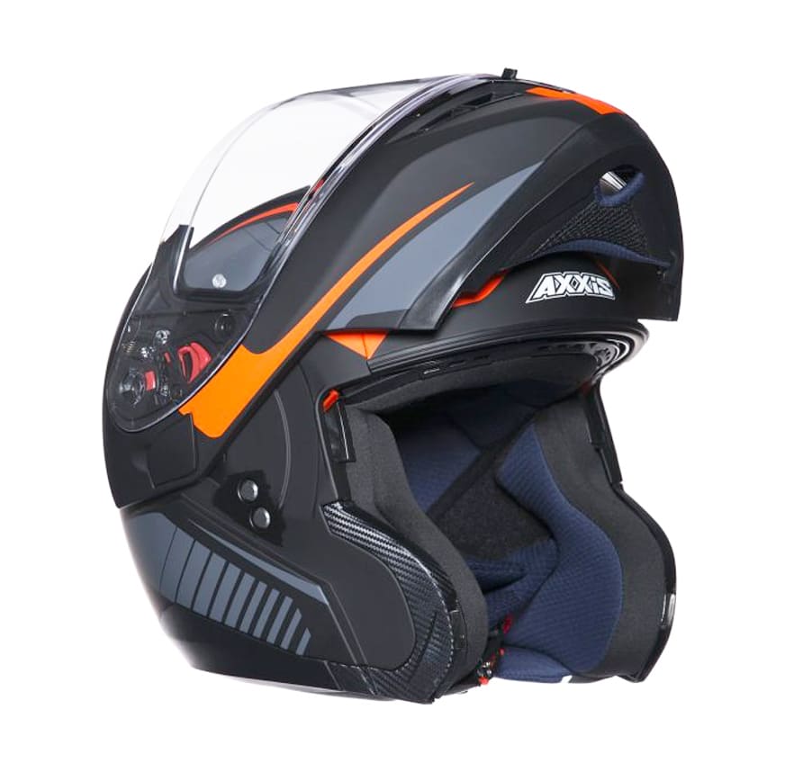 CASCO AXXIS OPTIMUS QUEST NEGRO/NARANJO1