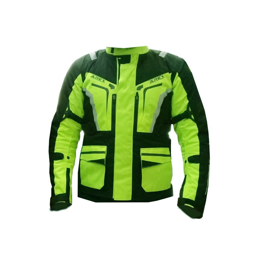 CHAQUETA AREX MR7 NEGRO AMARILLO1