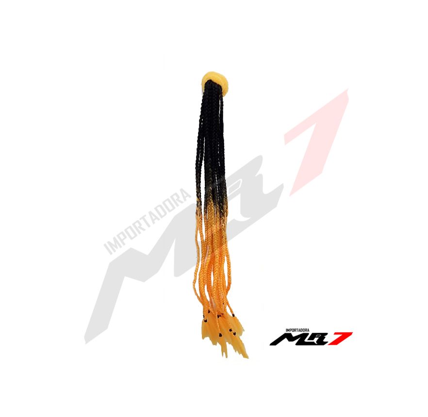 COLA O MOÑO TRENZA ADORNO PARA CASCO X12