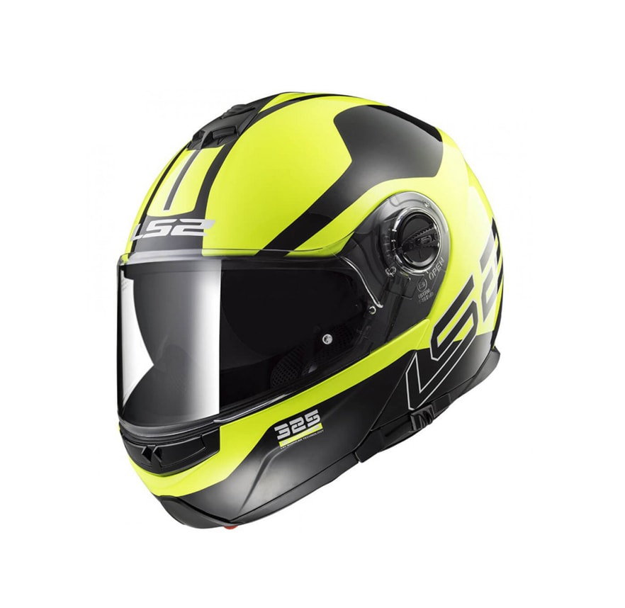 CASCO LS2 FF 325 STROBE ZONE NEGRO AMARILLO2