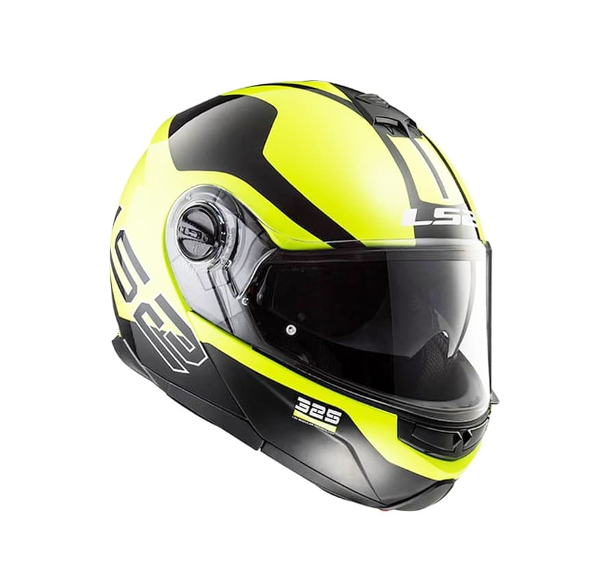 CASCO LS2 FF 325 STROBE ZONE NEGRO AMARILLO3