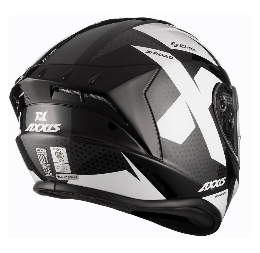 CASCO AXXIS DRAKEN B6 NEGRO BRILLO2