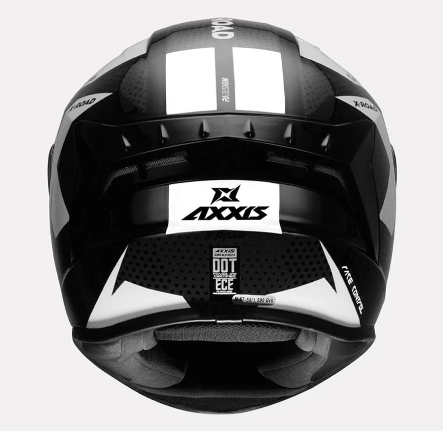 CASCO AXXIS DRAKEN B6 NEGRO BRILLO4