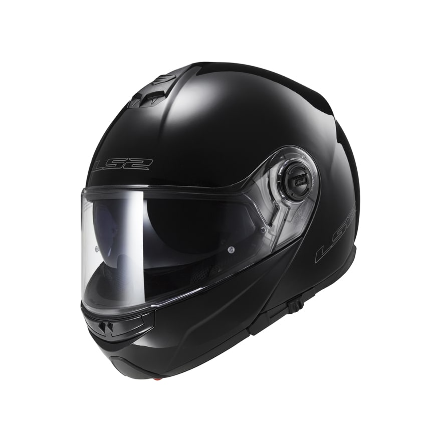 CASCO LS2 FF 325 STROBE FULL NEGRO BRILLO2